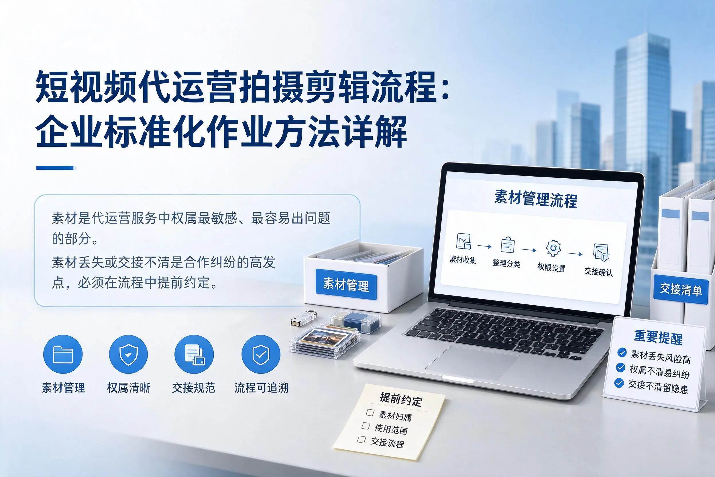 短视频代运营拍摄剪辑流程：衡阳企业标准化作业方法详解