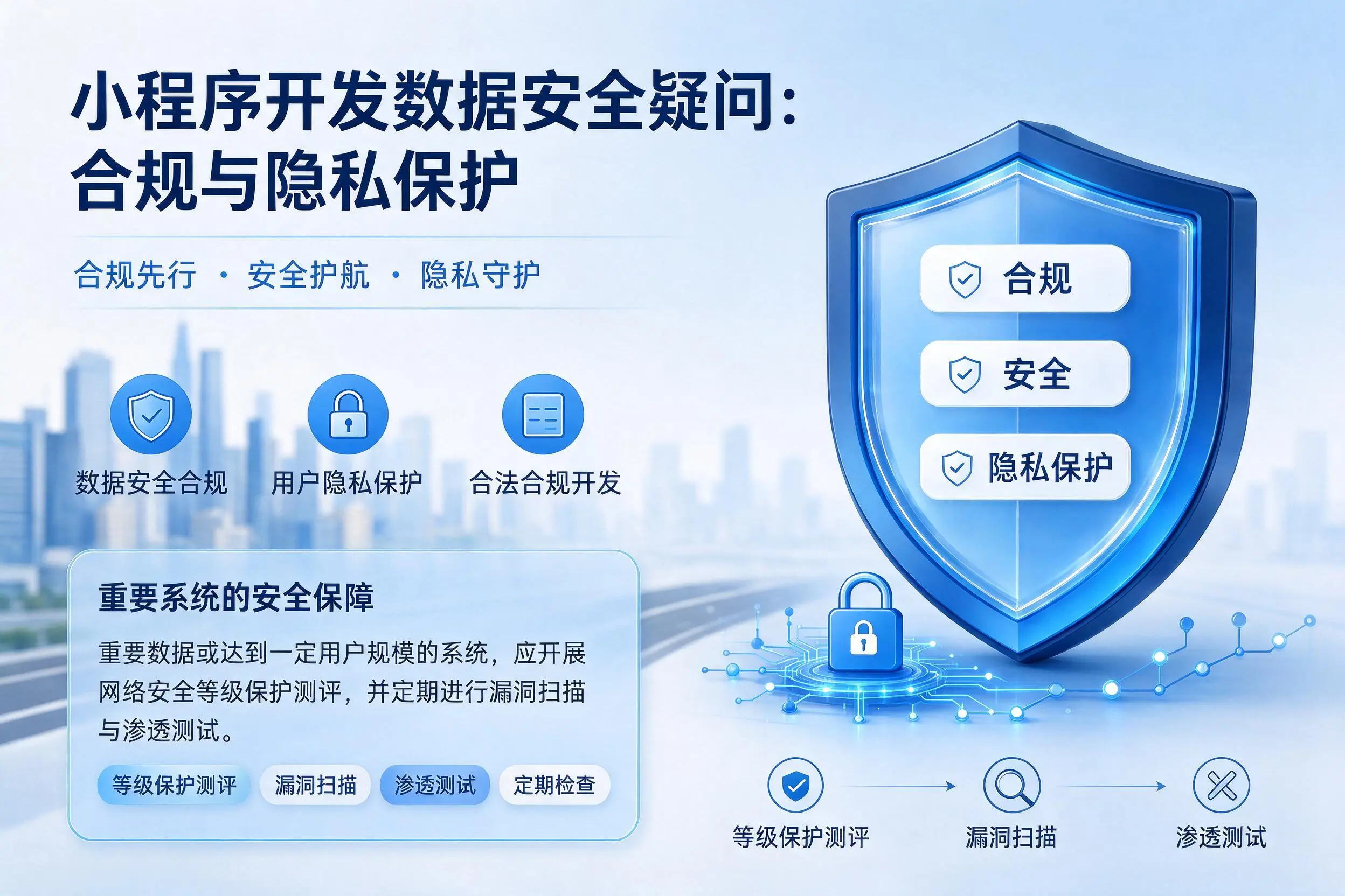 衡阳小程序开发数据安全疑问：合规与隐私保护