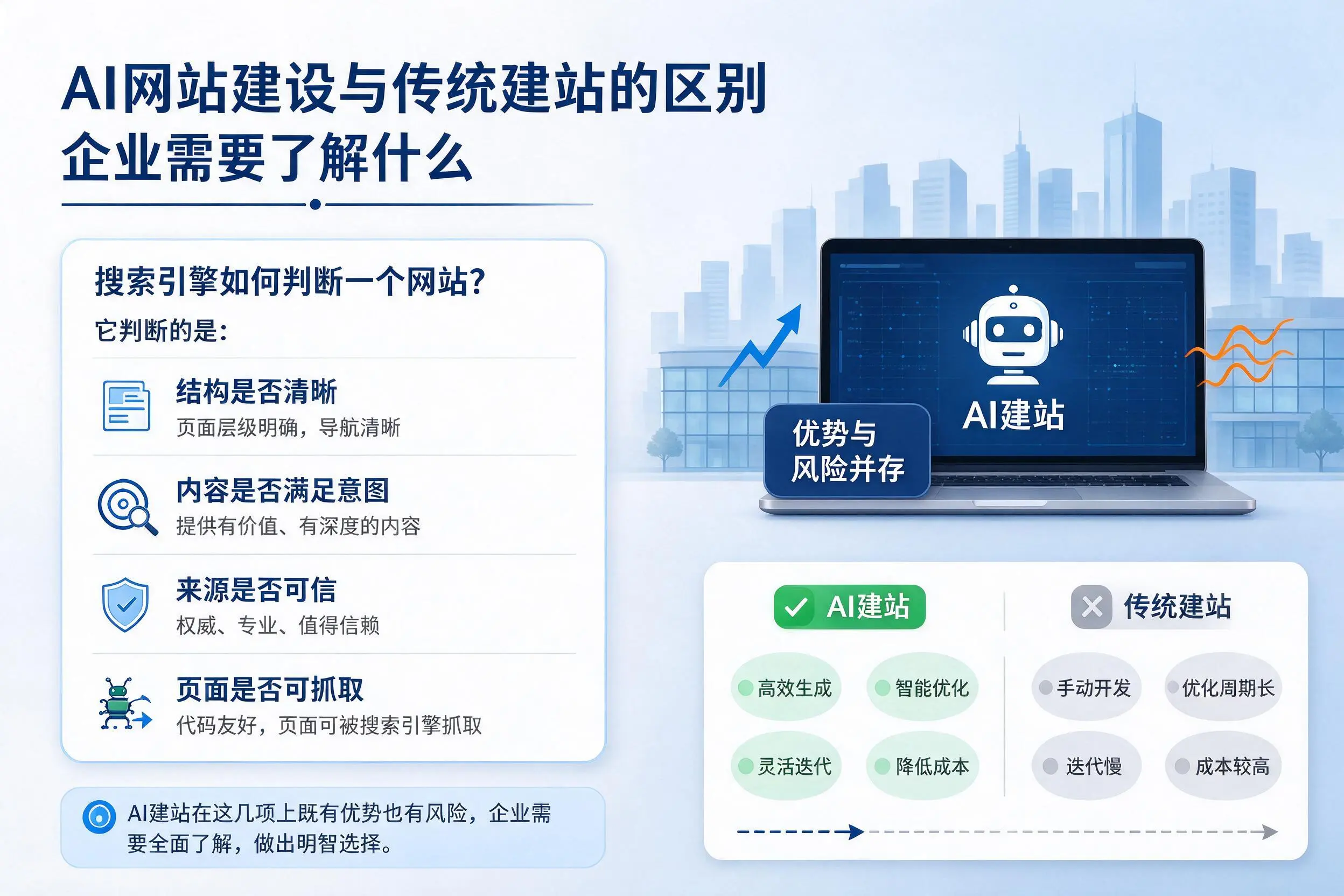 AI网站建设与传统建站的区别,衡阳企业需要了解什么