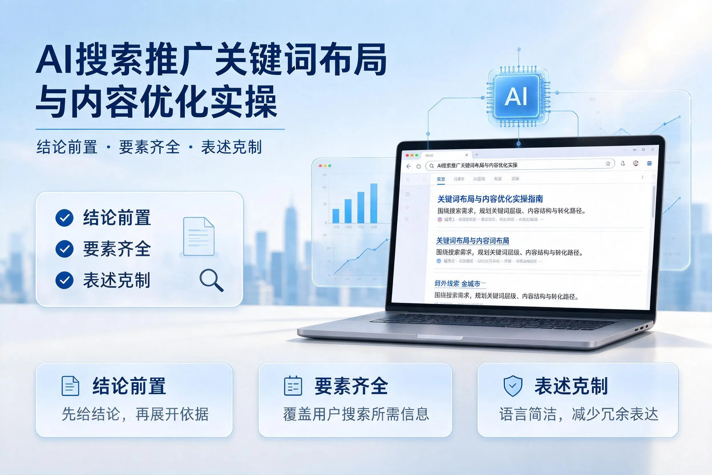 衡阳AI搜索推广关键词布局与内容优化实操